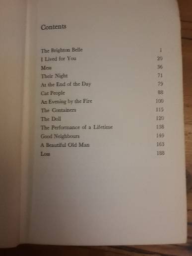 Books : The Brighton Belle and Other Stories , Francis King ,  1968 - hardcover