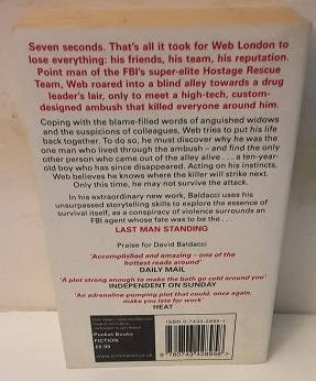 Book :  Last Man Standing ,David Baldacci