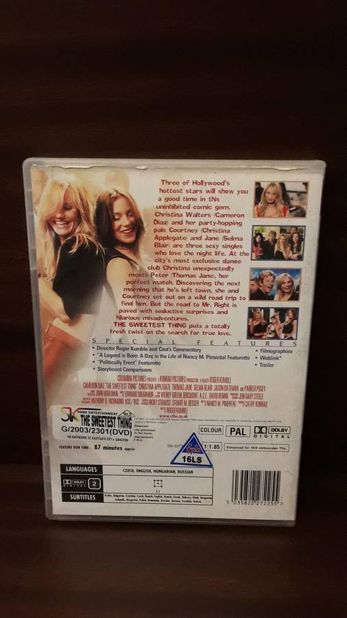 DVD movie  : Sweetest thing