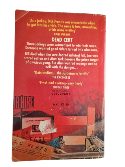 BOOK : Dead Cert, Dick Francis