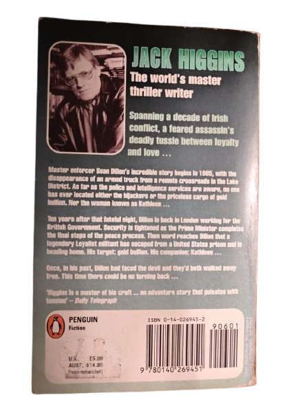 BOOK : Drink With The Devil, Jack Higgins