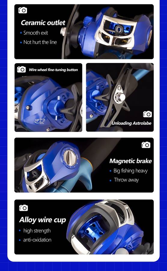 Cheapest Bait casting combo