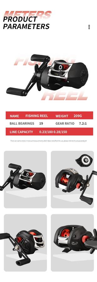 Bait casting combo