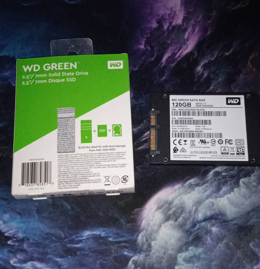 WD Green 120GB SSD Storage SATA