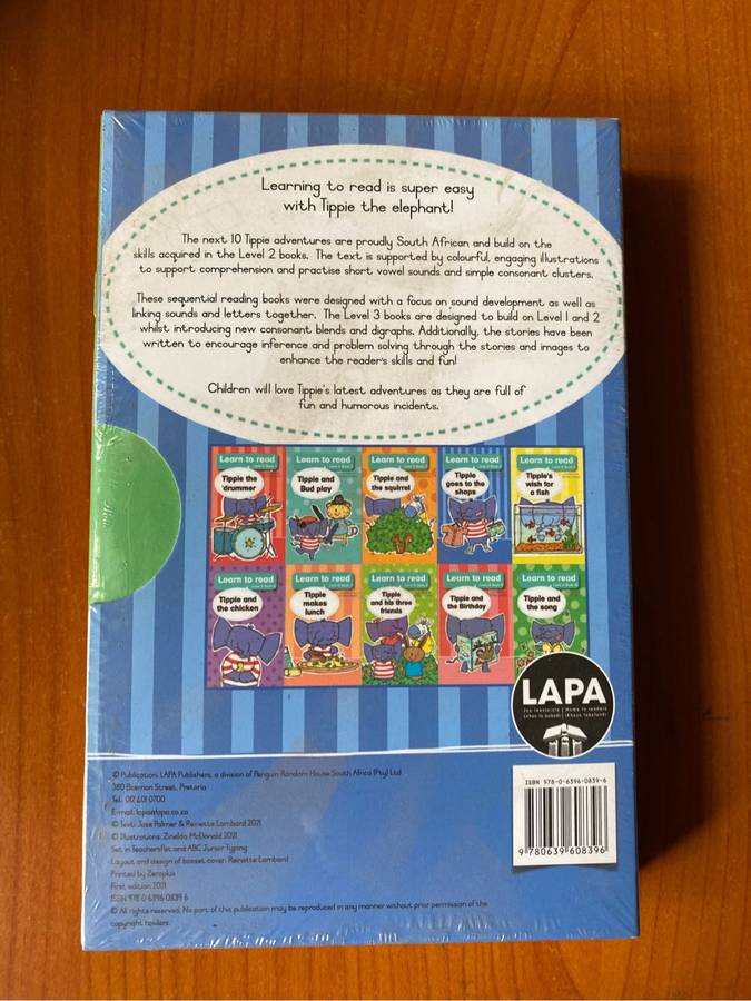 Learn to Read: Tippie the elephant Level 3