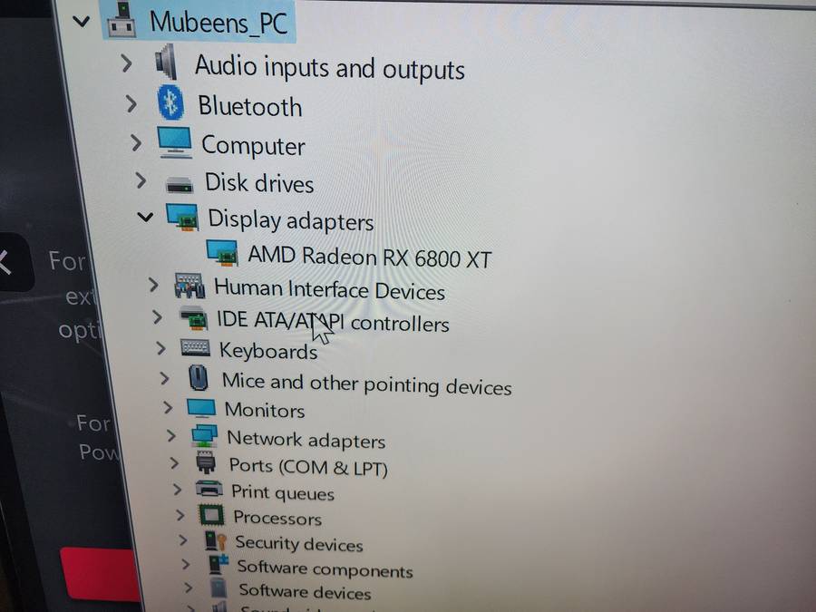 XFX AMD Radeon RX 6800XT SWFT 16GB