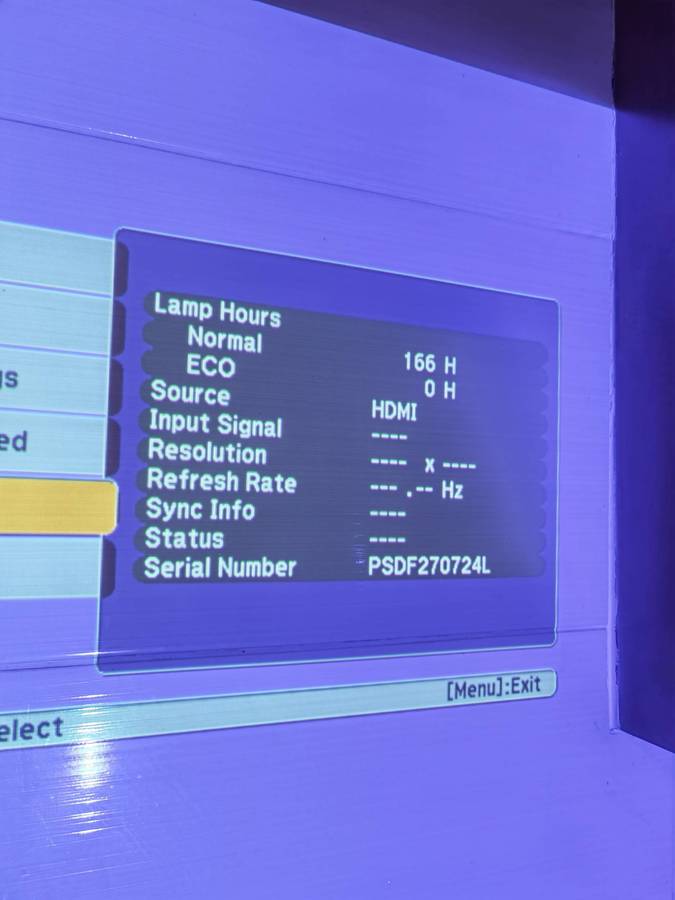 EPSON EB-X12 (H429B)