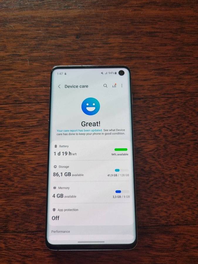 Samsung Galaxy S10 128gb Unlocked