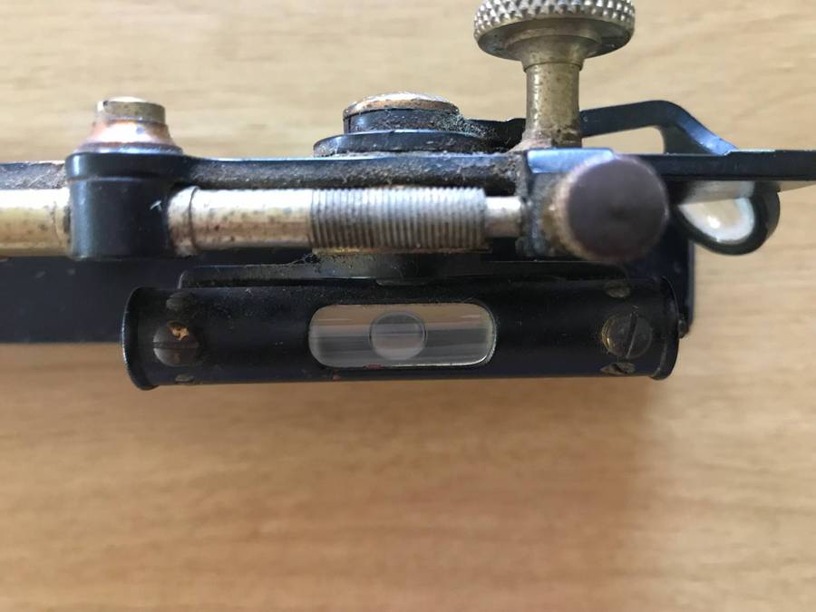 Vintage E.R. Watts & Son Ltd. London Surveyors Abney Level  No. 50855 (c.1930s40s)