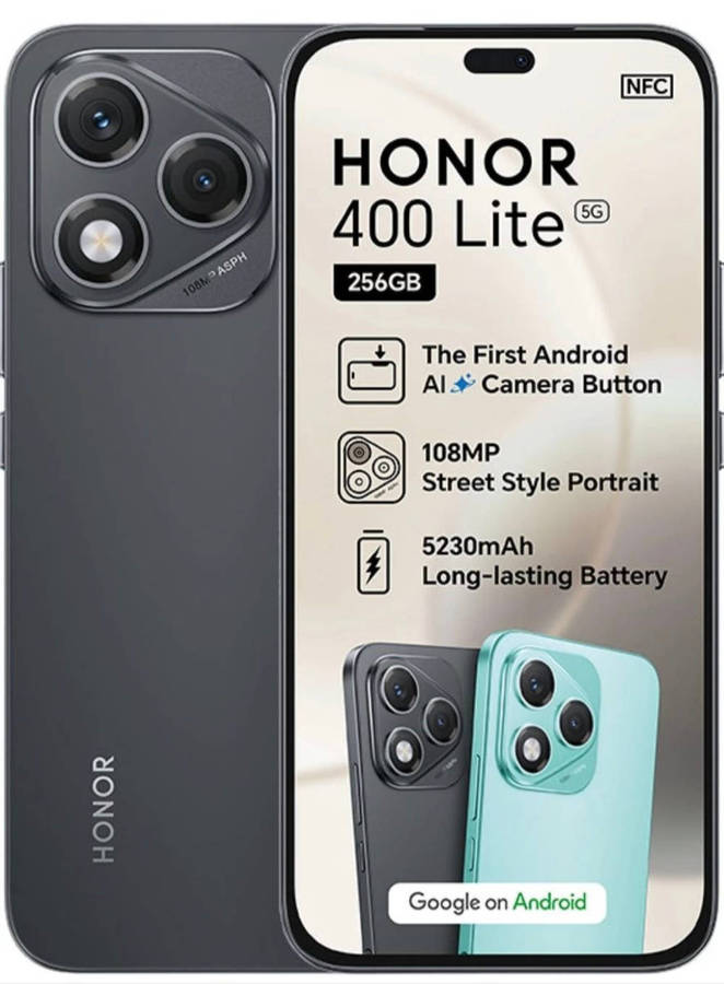HONOR 400 Lite 5G 256GB Dual Sim - Mars Green & Black