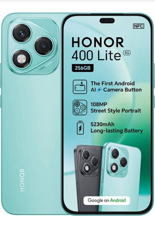 HONOR 400 Lite 5G 256GB Dual Sim - Mars Green & Black