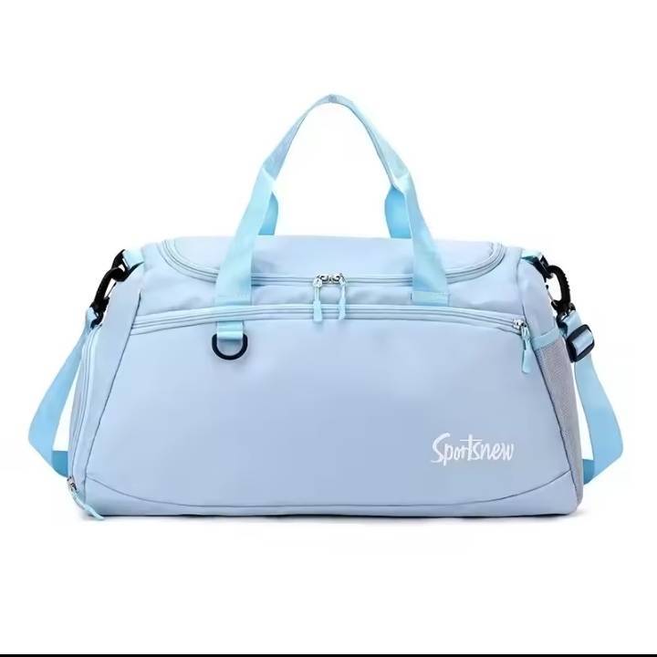 Large Capacity Gym Bag Women Men Travel Luggage Bags Dry Wet Separation Tote Handbags Trekking Duffl