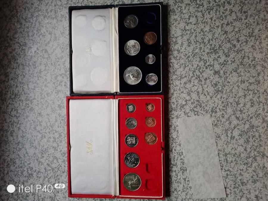 1965 & 1973 Proof Coins Set