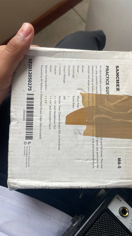 Sanchez Practice Guitar AMP MA-5