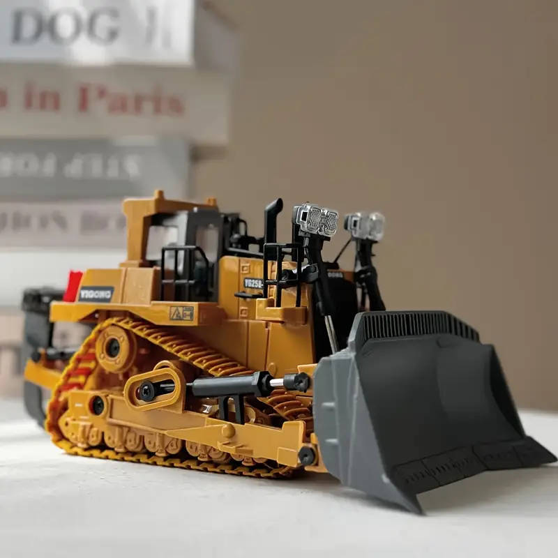 RC Bulldozer  Construction Vehicle with Lights & Sounds