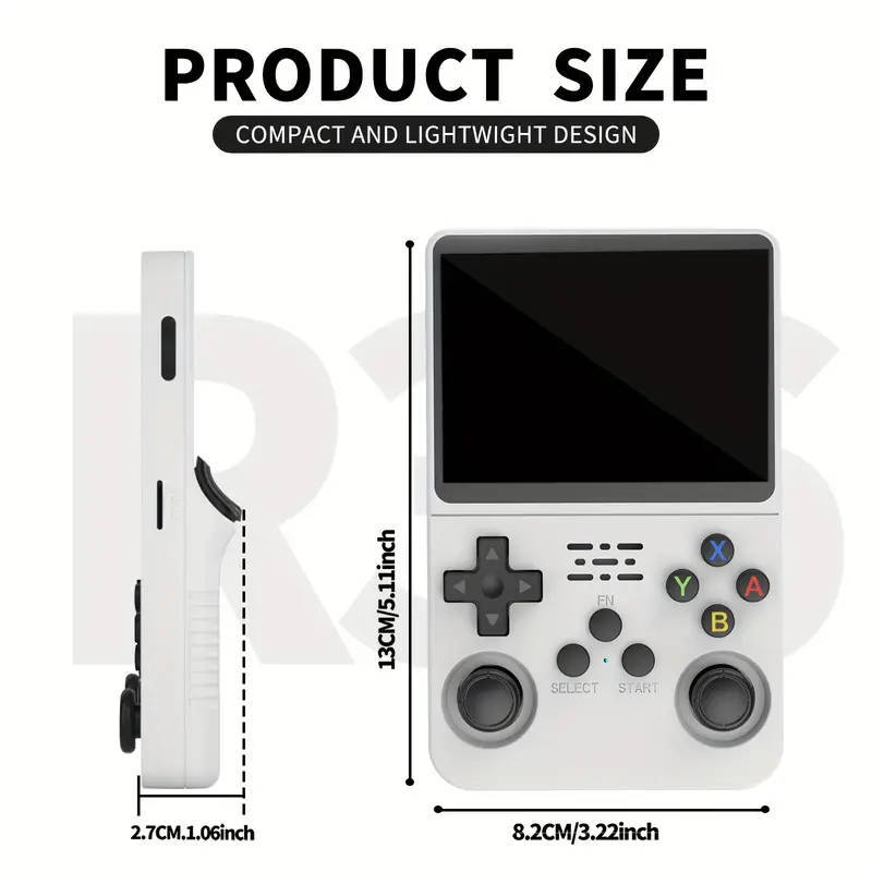 R36S-Type Retro Handheld Console  Open Source Power for True Enthusiasts