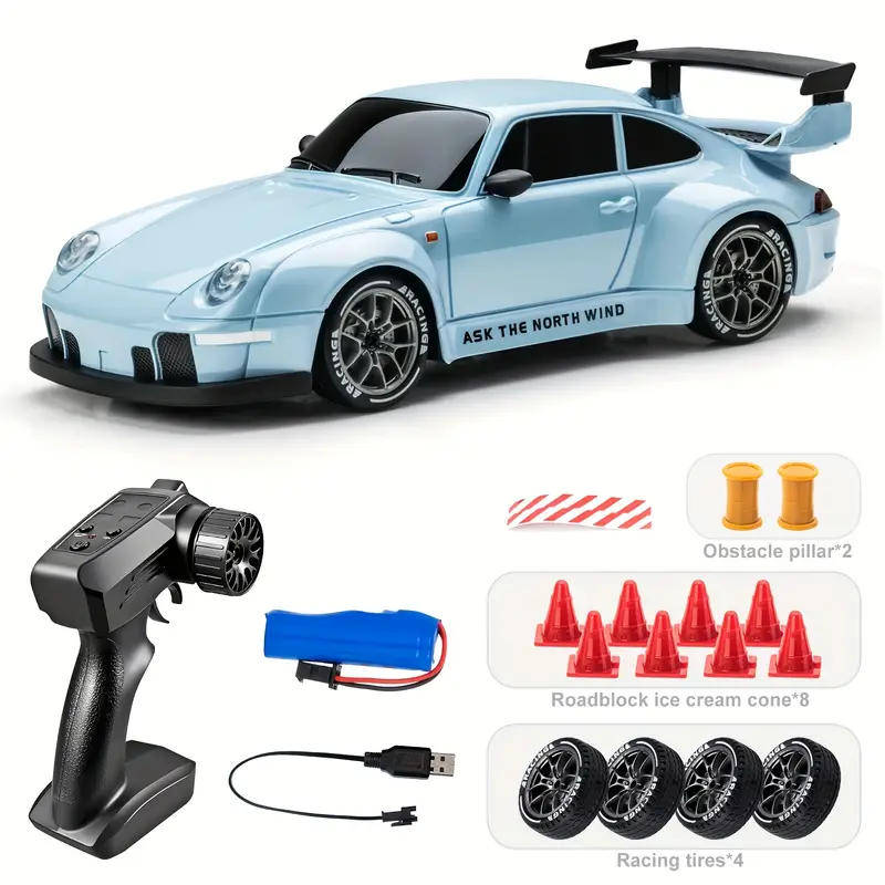 RC Drift Racer Kit  1:24 Porsche 911