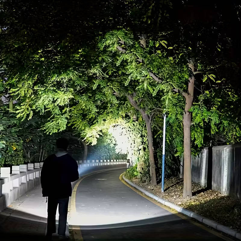 Smiling Sharks Flashlight + Power Bank | USB-C Rechargeable | Type-A Output