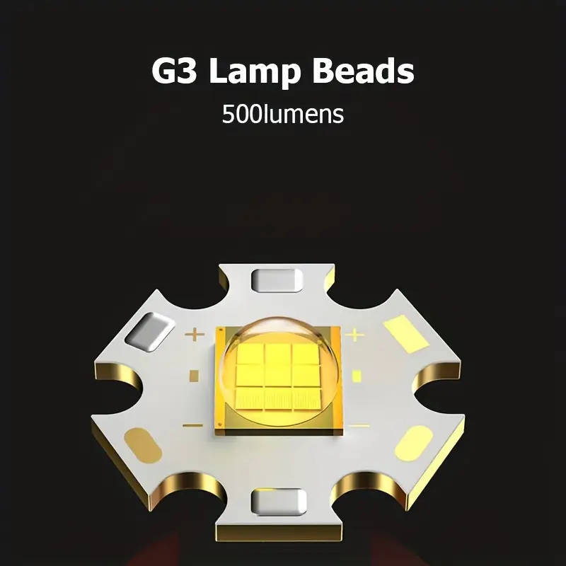 SMILING SHARK 617A Ultra Bright LED Flashlight + Powerbank Combo