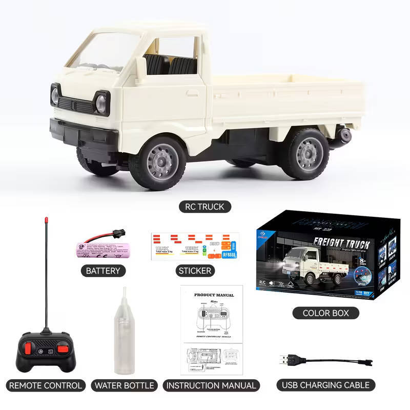 Spray RC Car  1:18 Scale Remote Control Truck