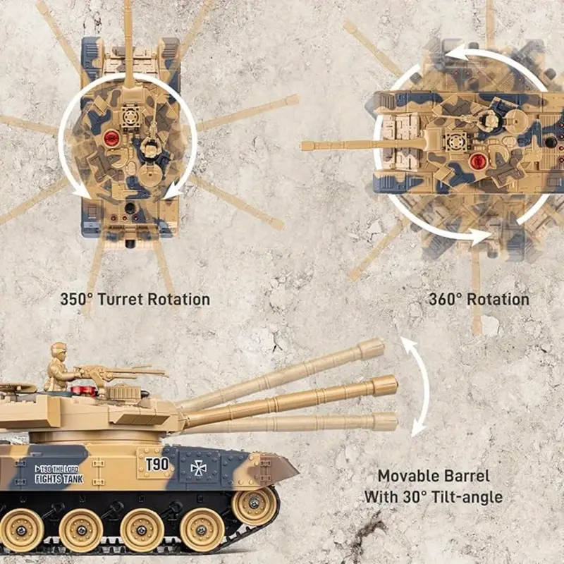 1:24 Remote Control Tank Model - Fires BBs