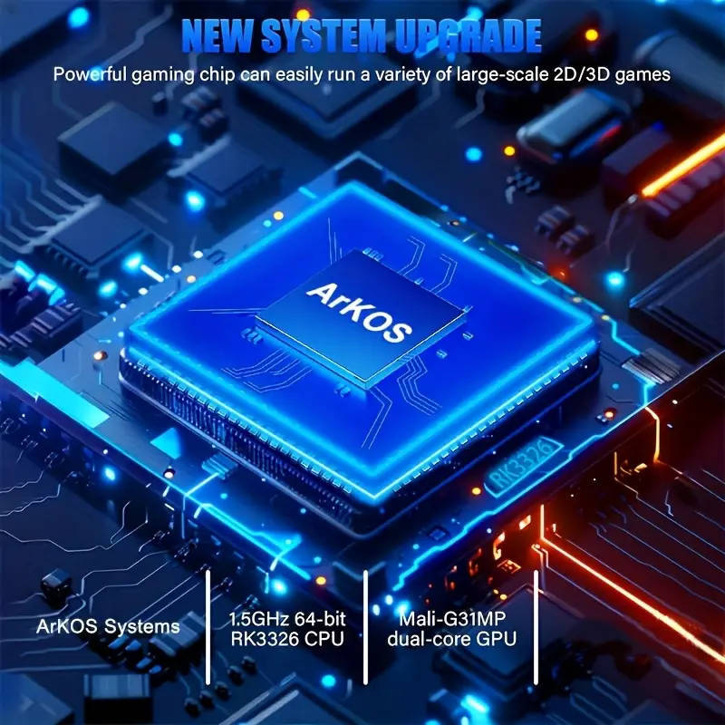 R36S-Type Retro Handheld Console  Open Source Power for True Enthusiasts