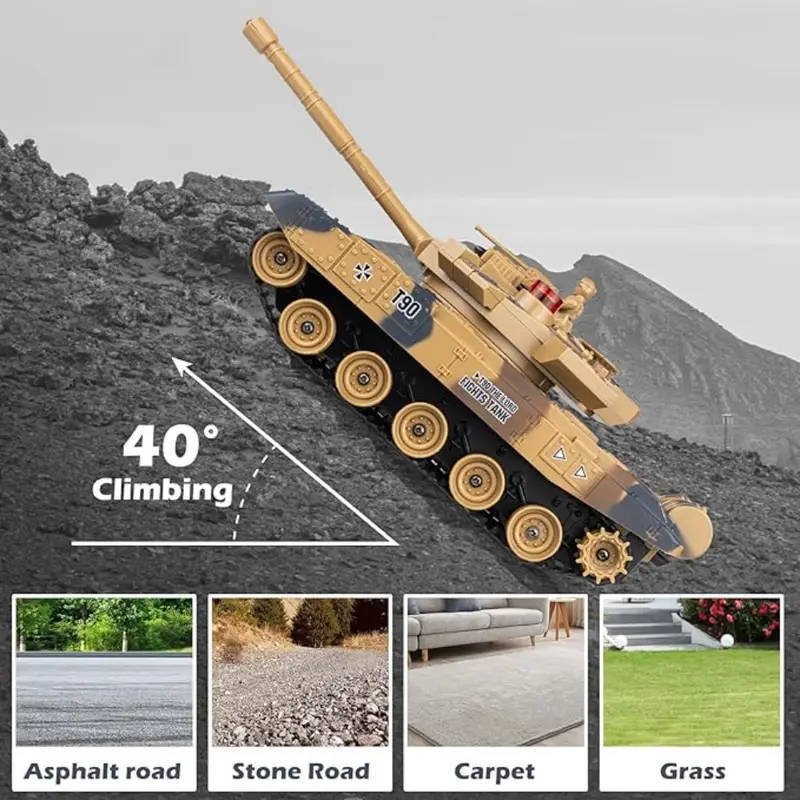 1:24 Remote Control Tank Model - Fires BBs