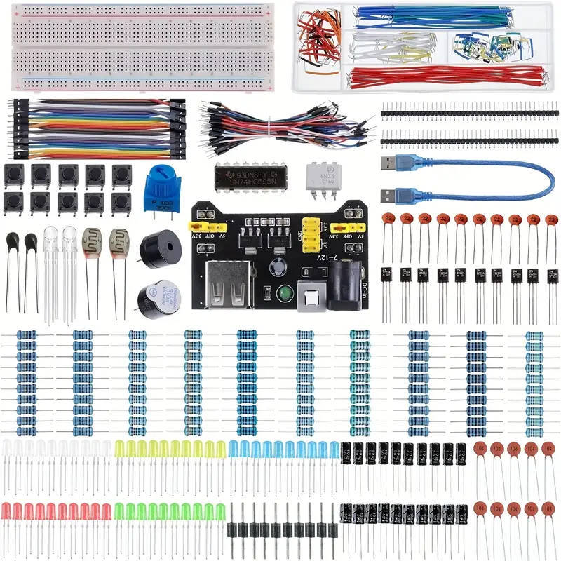 Arduino UNO R3 Compatible Board + Complete Starter Kit