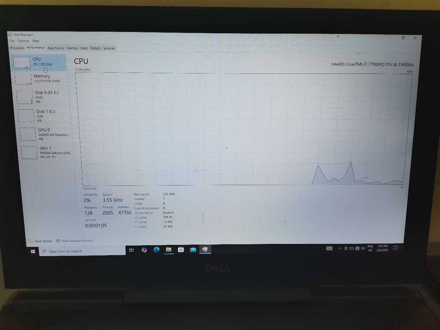 Dell inspiron 15 7577 gaming laptop