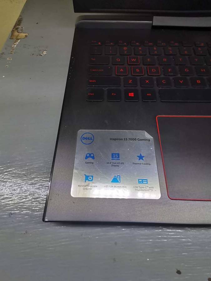 Dell inspiron 15 7577 gaming laptop