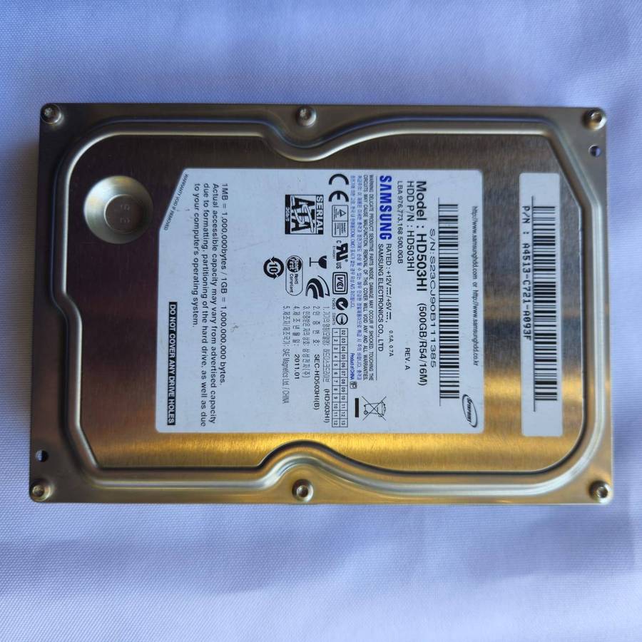 Samsung HD503HI/E - 500GB 5.4K RPM 16MB Cache SATA 3.5" Hard Drive