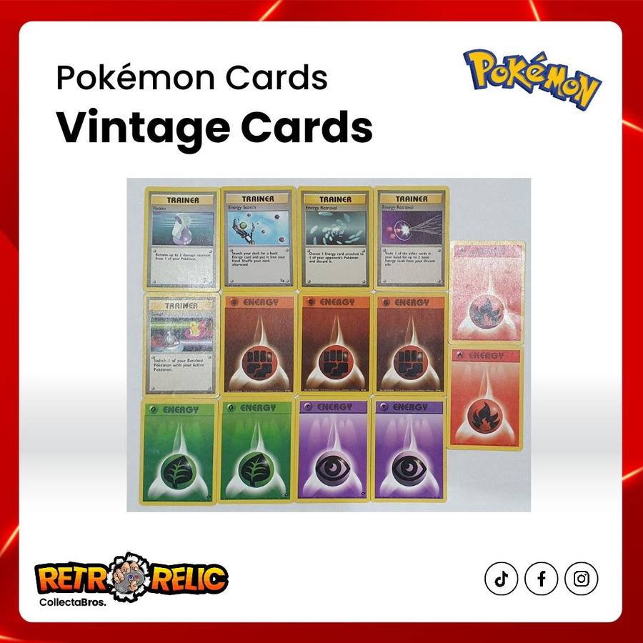 Pokémon Original Vintage Cards