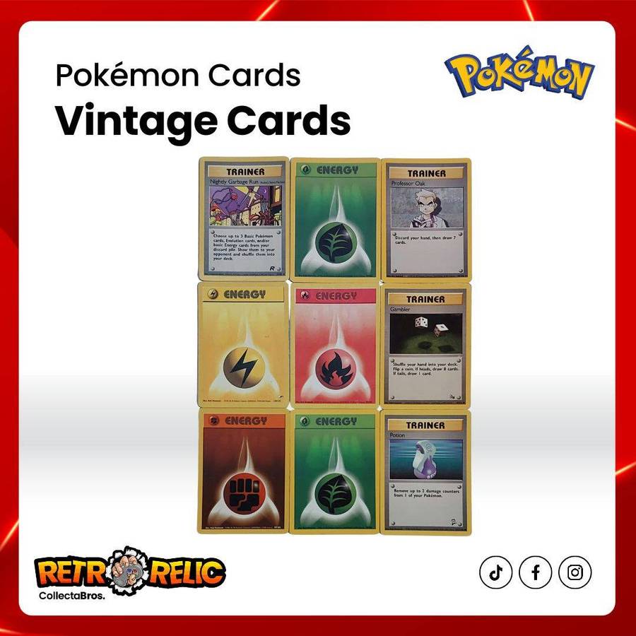 Pokémon Original Vintage Cards