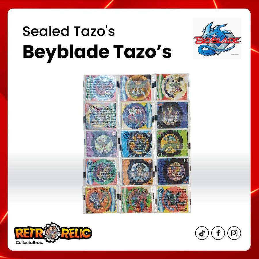 Big Variety of Original Tazo's - Includes Pokémon, Dragon Ball Z and Beyblade Tazo's