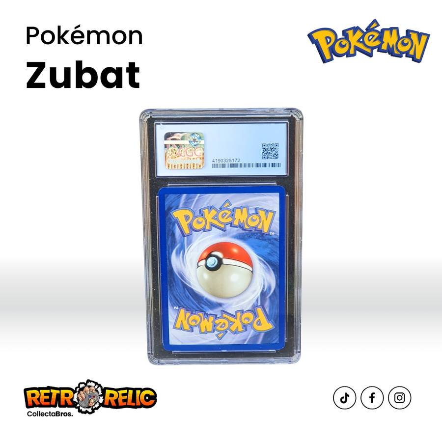 Pokemon - 1st Edition Zubat Pokémon Graded Card!