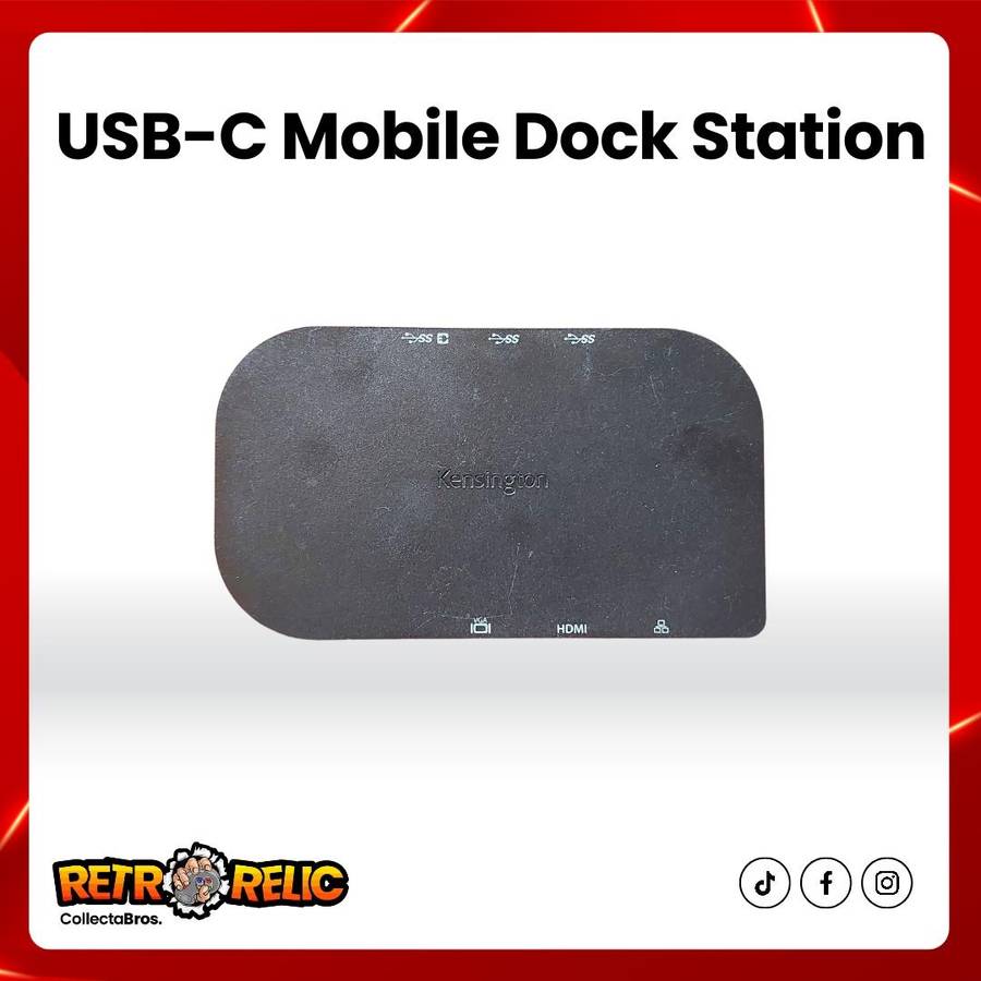 Kensington USB Mobile Dock with Pass-through charging