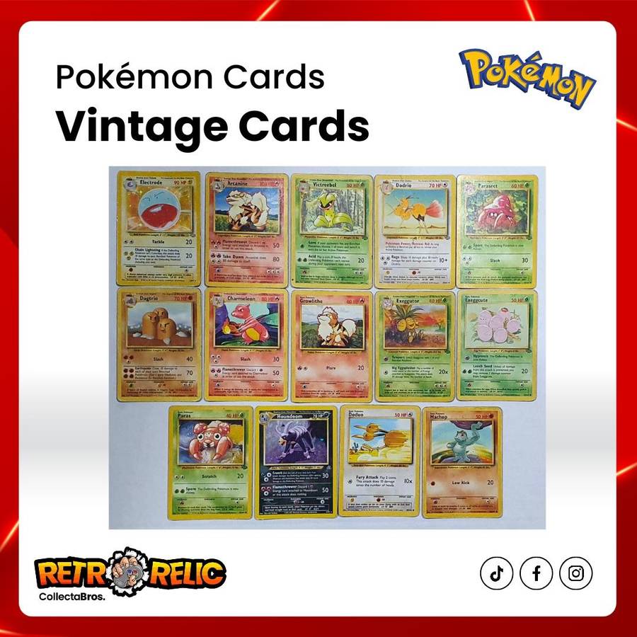 Pokémon Original Vintage Cards