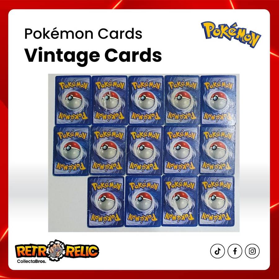 Pokémon Original Vintage Cards