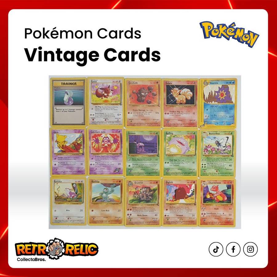 Pokémon Original Vintage Cards!