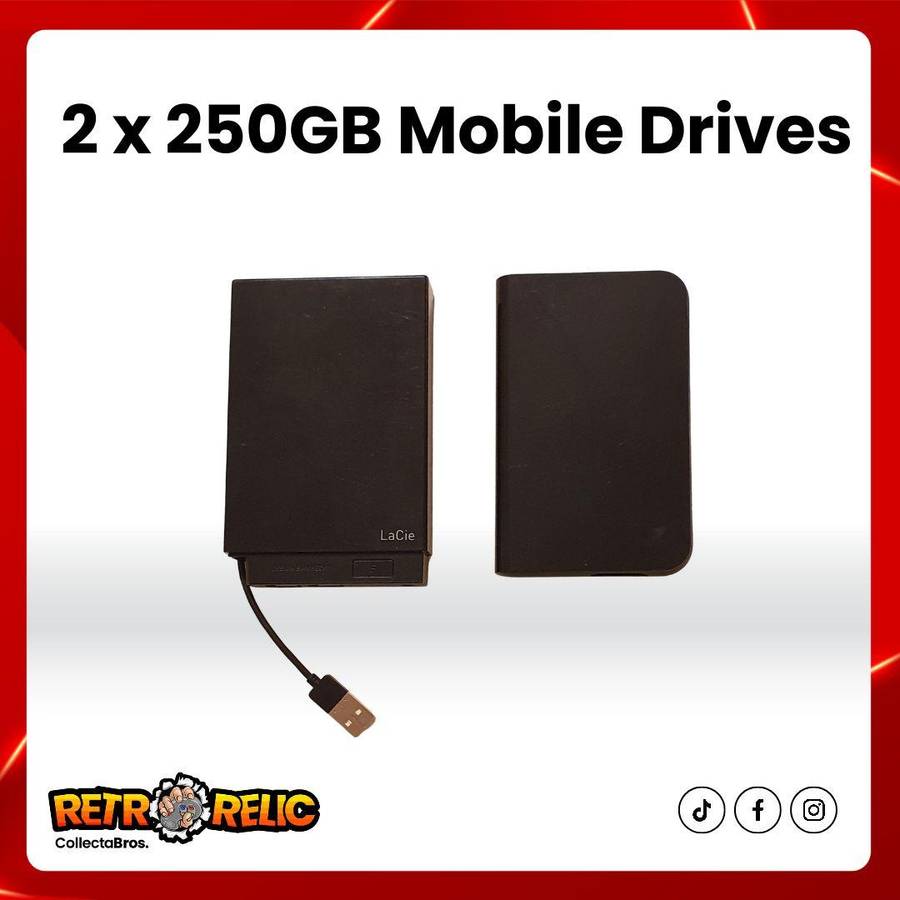 Hard Drive Bundle - Includes Four Hard Drives