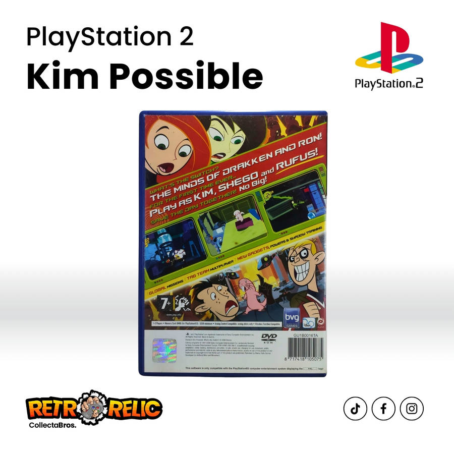 Disneys Kim Possible: Whats (PS2) videogame