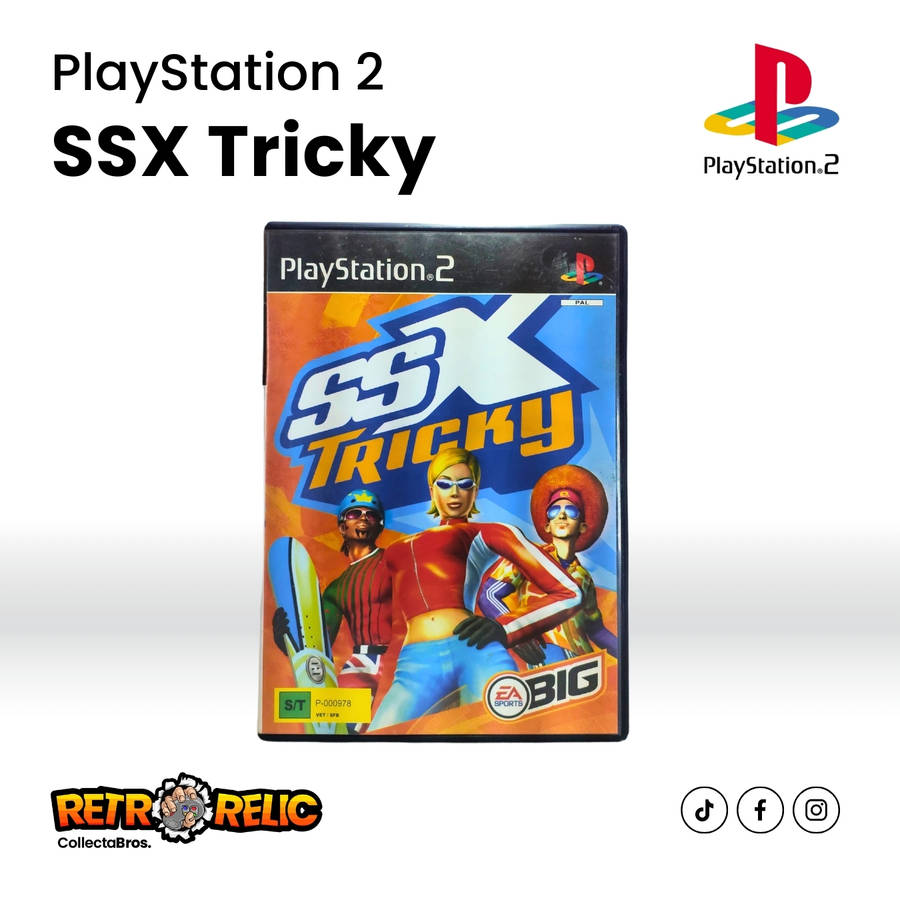 SSX Tricky Black Label (PS2) videogame  Pre-Owned