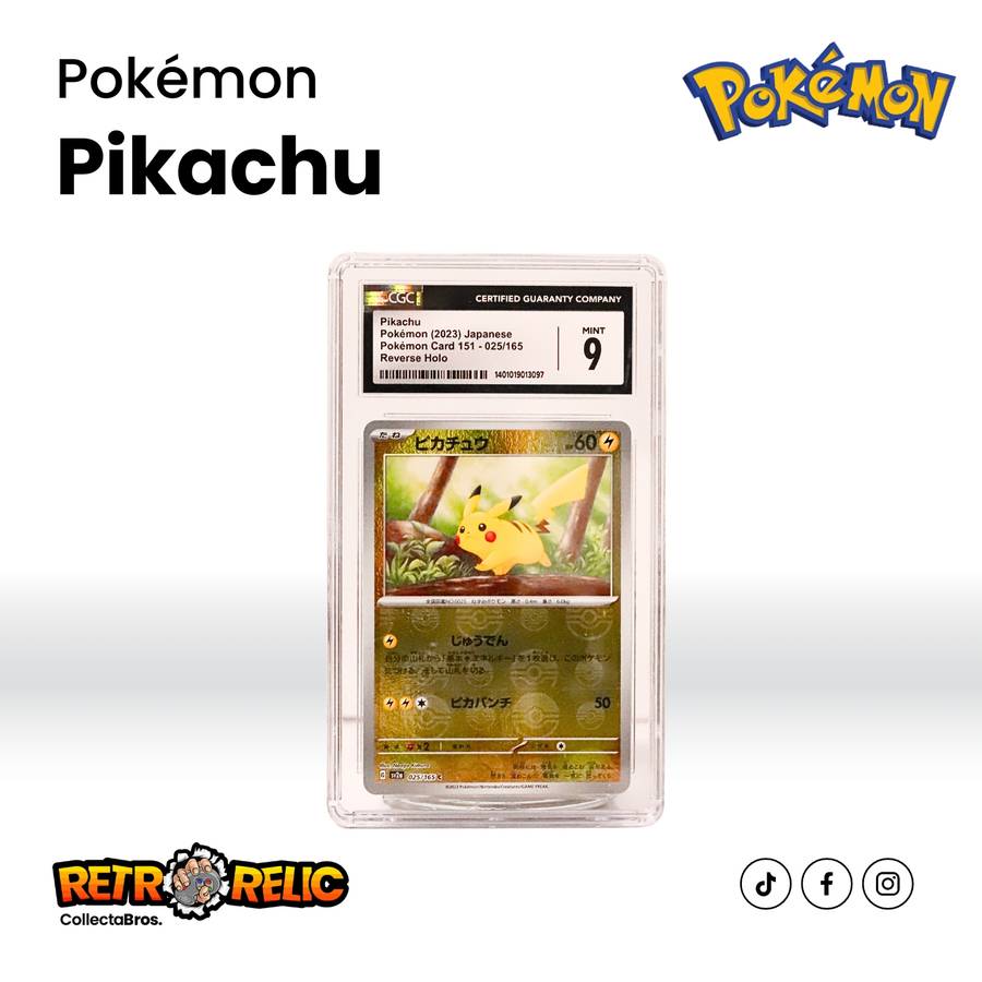 Pokemon - Pikachu Pokémon Graded Card!