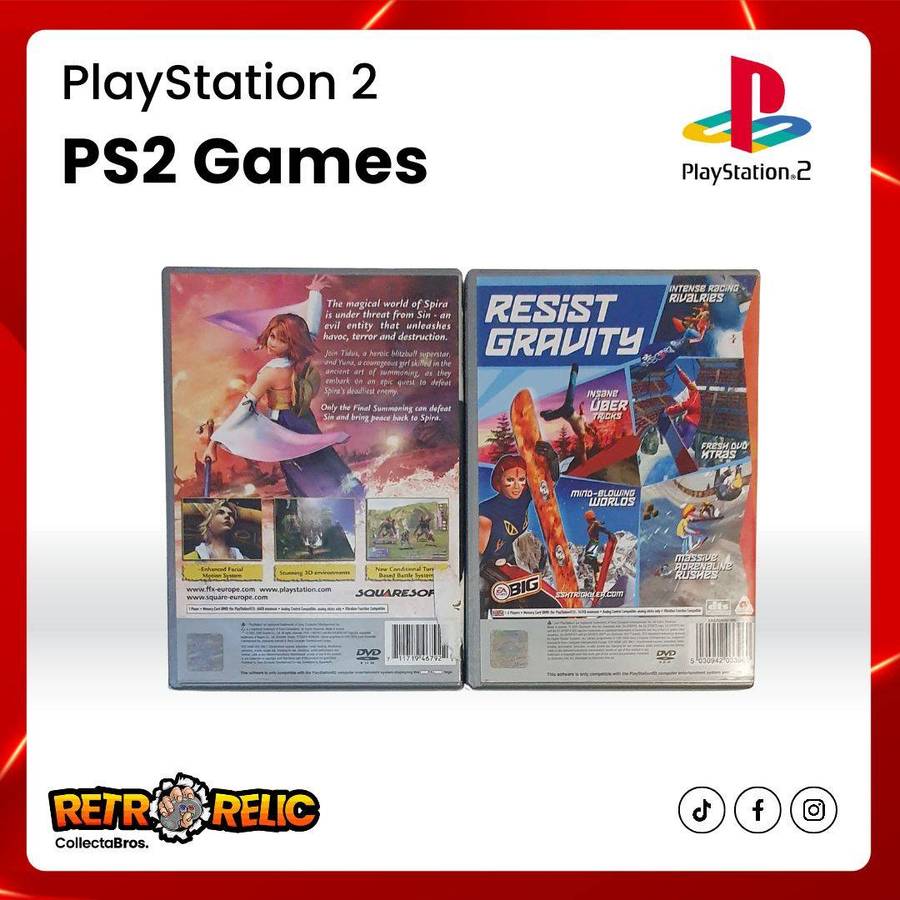 PlayStation Two (PS2) Silver Console Bundle!