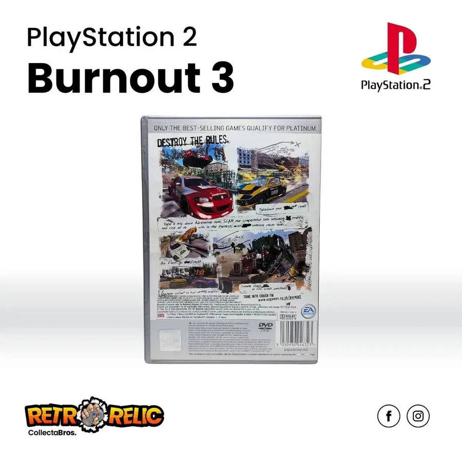 Burnout 3: Takedown Platinum PlayStation Two (PS2) videogame