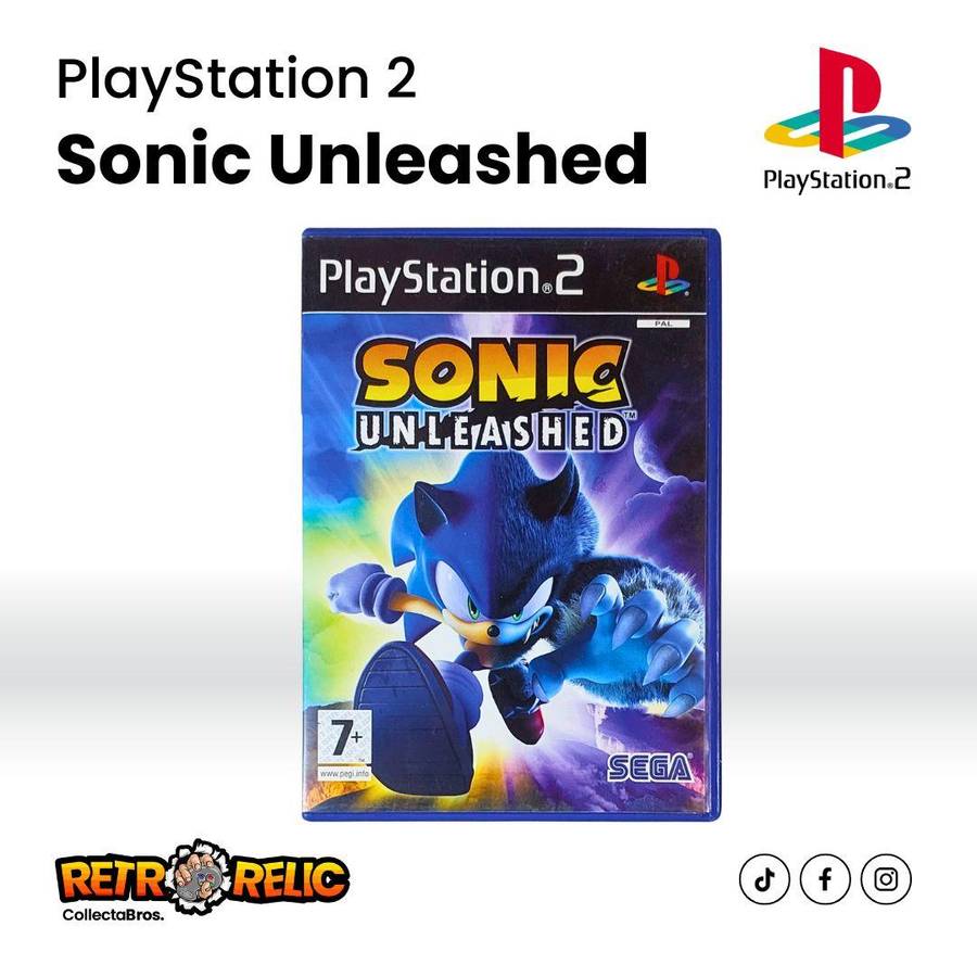 Sonic Unleashed (PS2) videogame - Pre-Owned