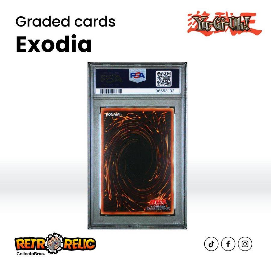 2015 Yu-Gi-Oh! Exodia Japanese Mb01-Millennium Box Gold Edition #Jp001 Graded Card