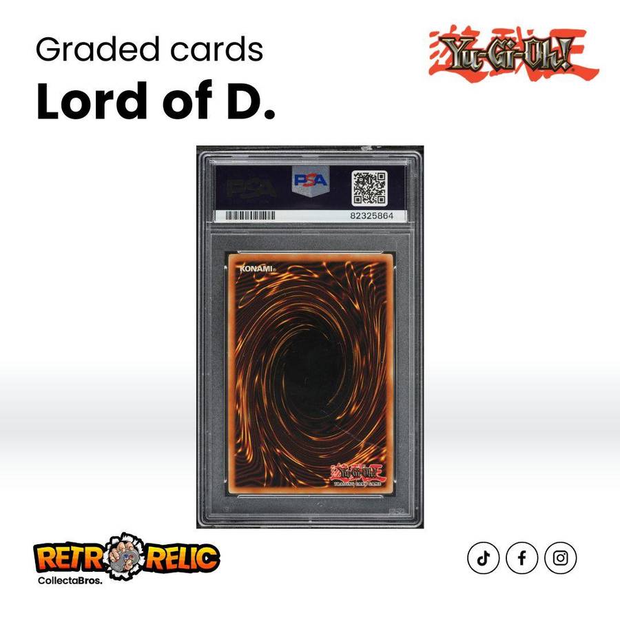 Starter Deck Kaiba '03 DMG Reprint Lord of D. #SDK-041 2002 Yu-Gi-Oh Graded Card