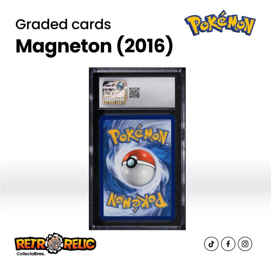 Pokemon XY Evolutions Reverse Holo Magneton #38 Graded Card