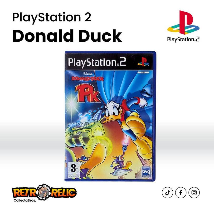 Disneys Donald Duck PK (PS2) videogame